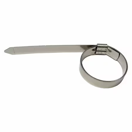 Band-It Js4069 Preformed Clamp, Lip-Lock, Ss