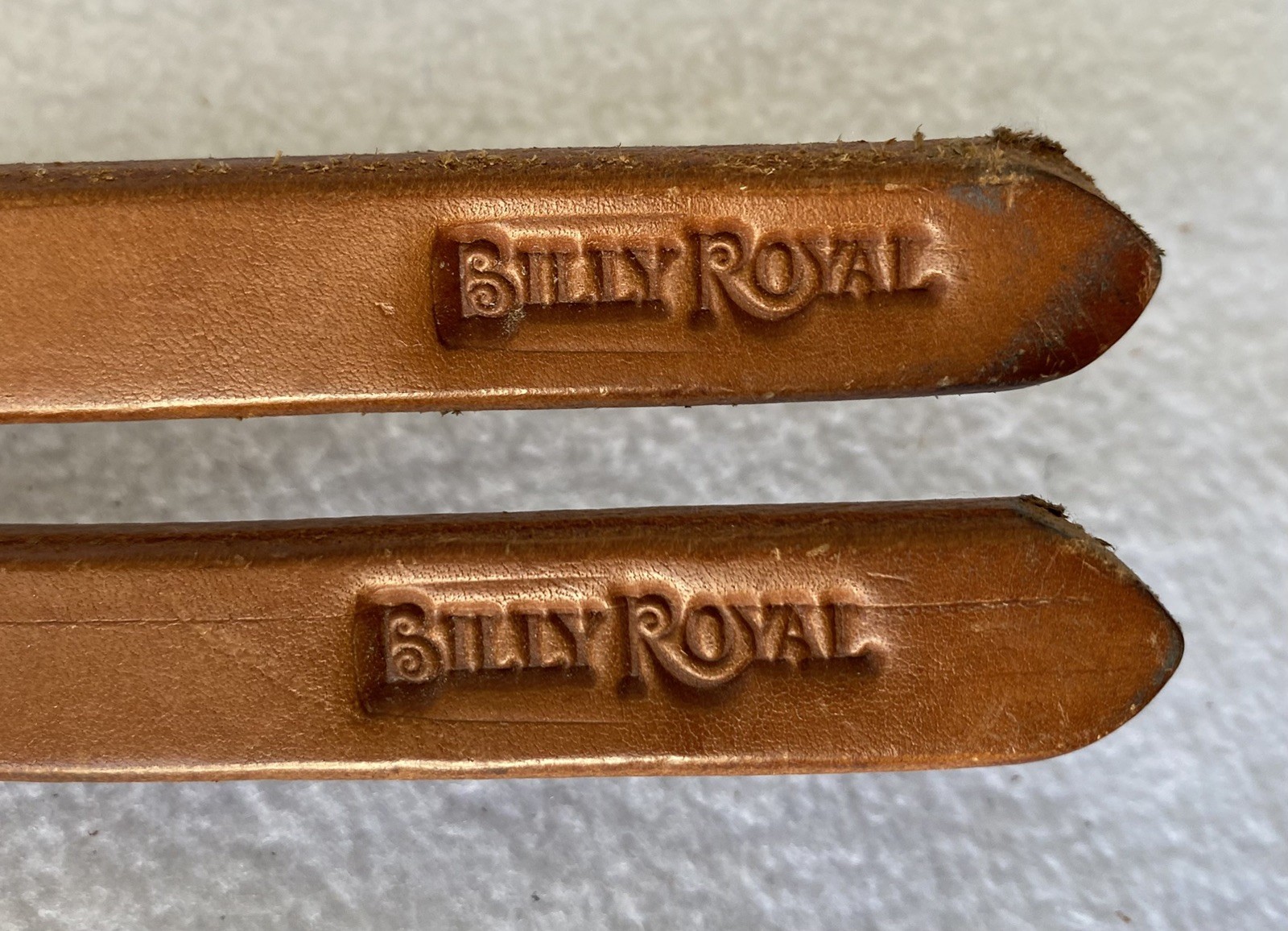 New BILLYY ROYAL Top QUALITY 8'2" x5/8" Harness Leather Split REINS~SHOW~TRAIN