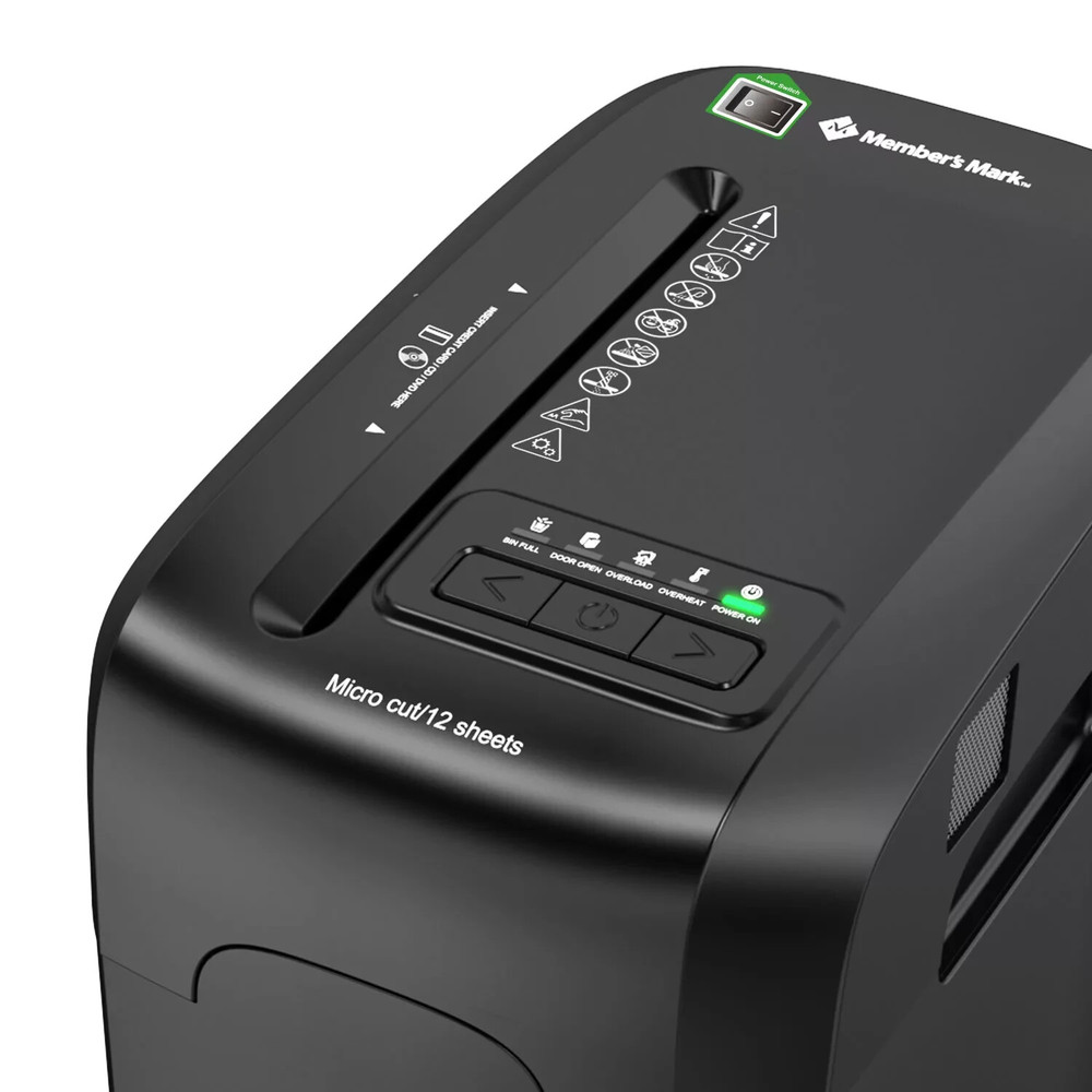 Member'S Mark 12-Sheet Micro-Cut Shredder