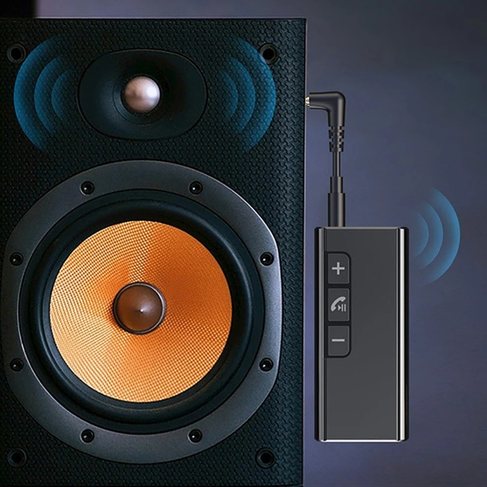 Handsfree Bluetooth-compatible Adapter Wireless Car Receiver 3.5mm Aux Digital