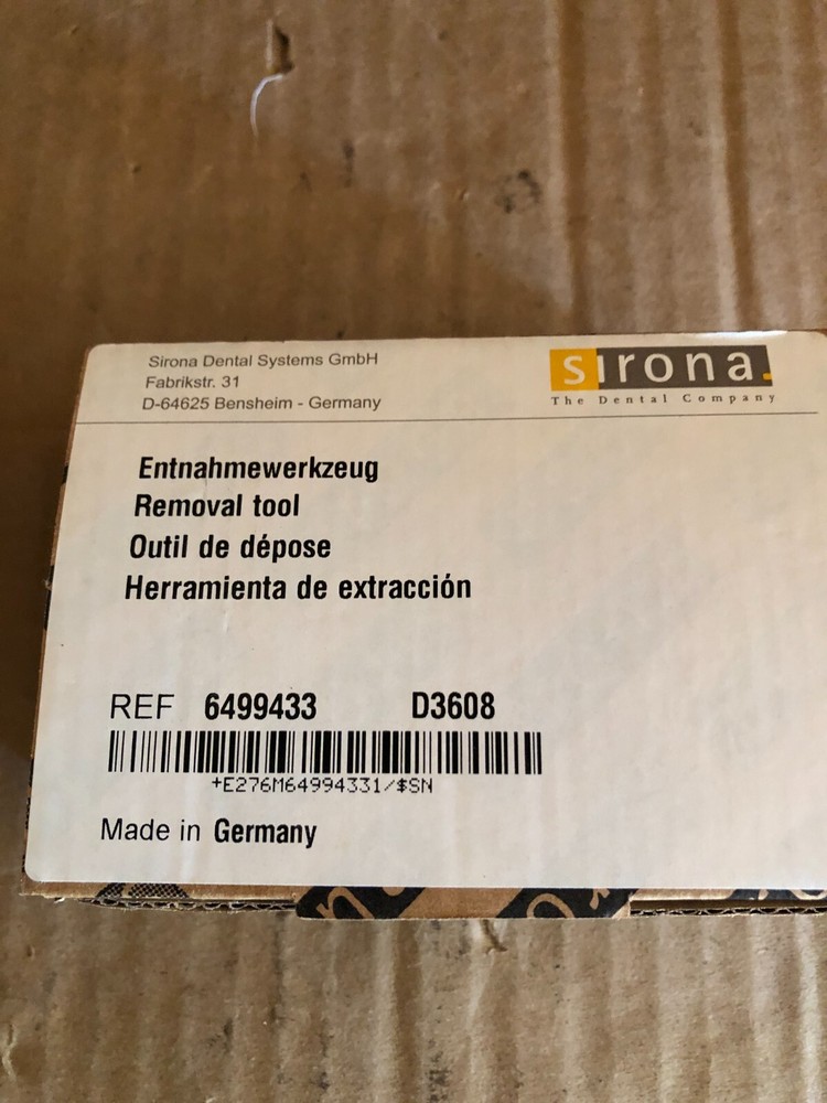 SIRONA REMOVAL TOOL #6499433