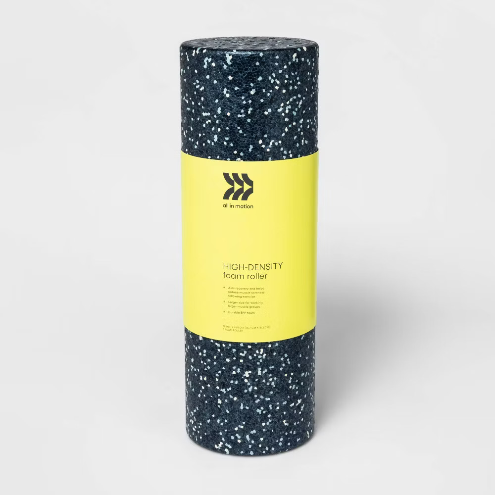 High Density Foam Roller 18"- All In Motion