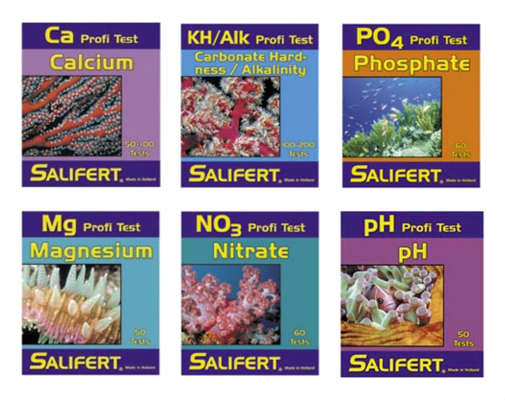 SALIFERT MASTER REEF TESTING COMBO KIT - AQUARIUM WATER TEST