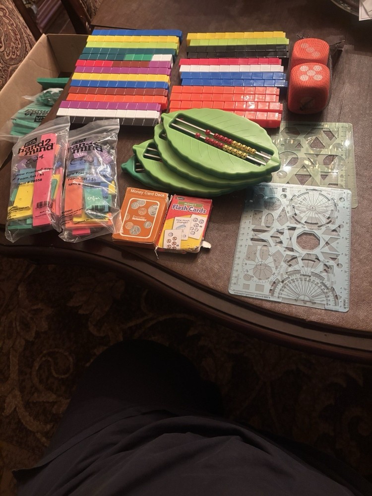 Math Manipulatives  Great Assortment