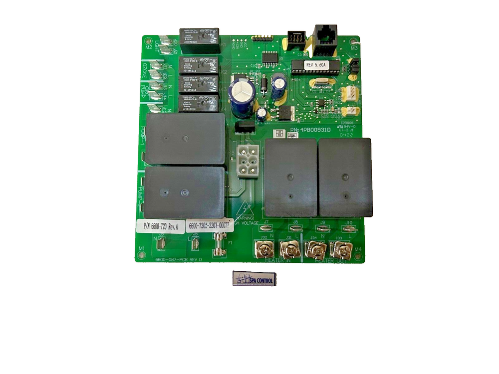 Sundance® /Jacuzzi® Spa Circuit Board 6600-720