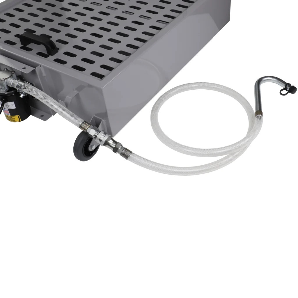 ZEELINE by Milton® 26 Gallon Steel Low Profile Oil Drain with Electric Pump