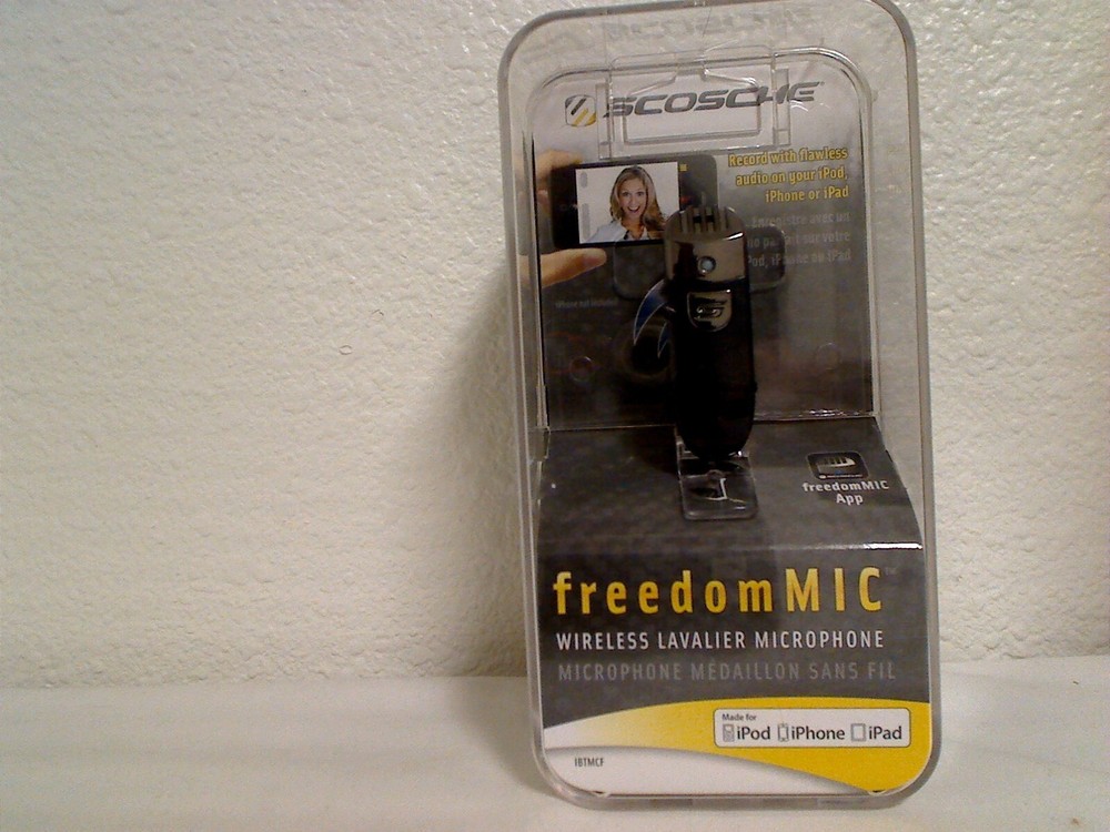 Scosche freedom MIC Wireless  Microphone for Video Recording N9-2