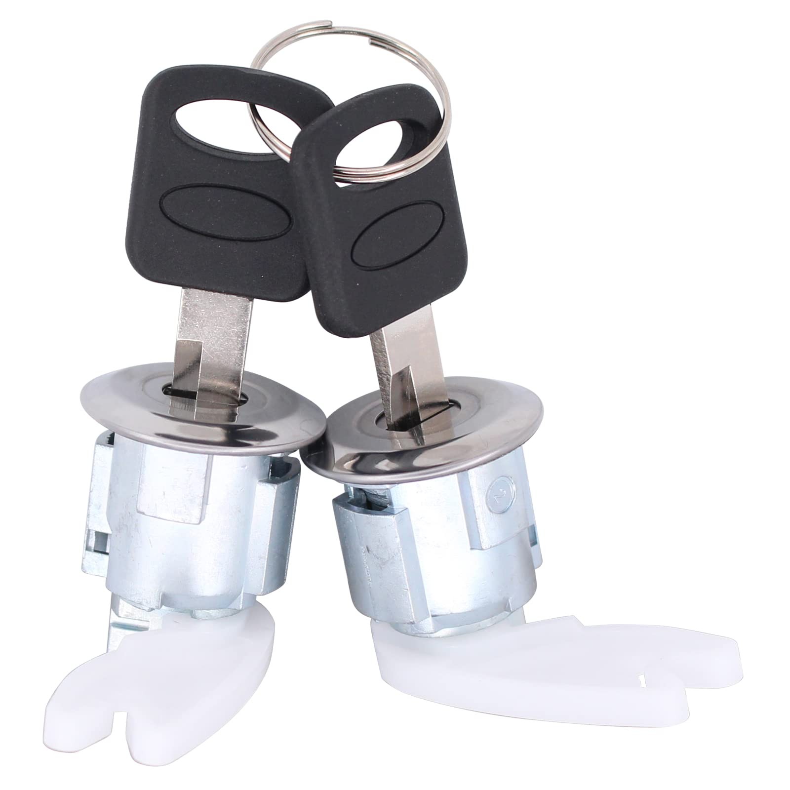 Door Lock Cylinder w Keys Left & Right for Ford F-150 F-250 F-350
