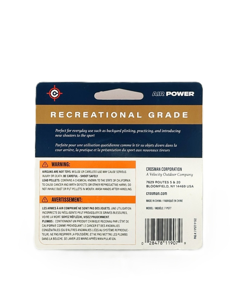 Crosman Pointed .177 Caliber Pellets, 500 ct.