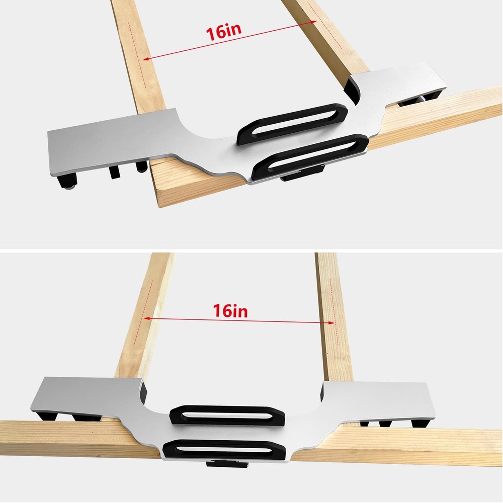 16"/24" Framing Tool, Wall Stud Framing Tool,Center Framing Spacing Tool, Pre...