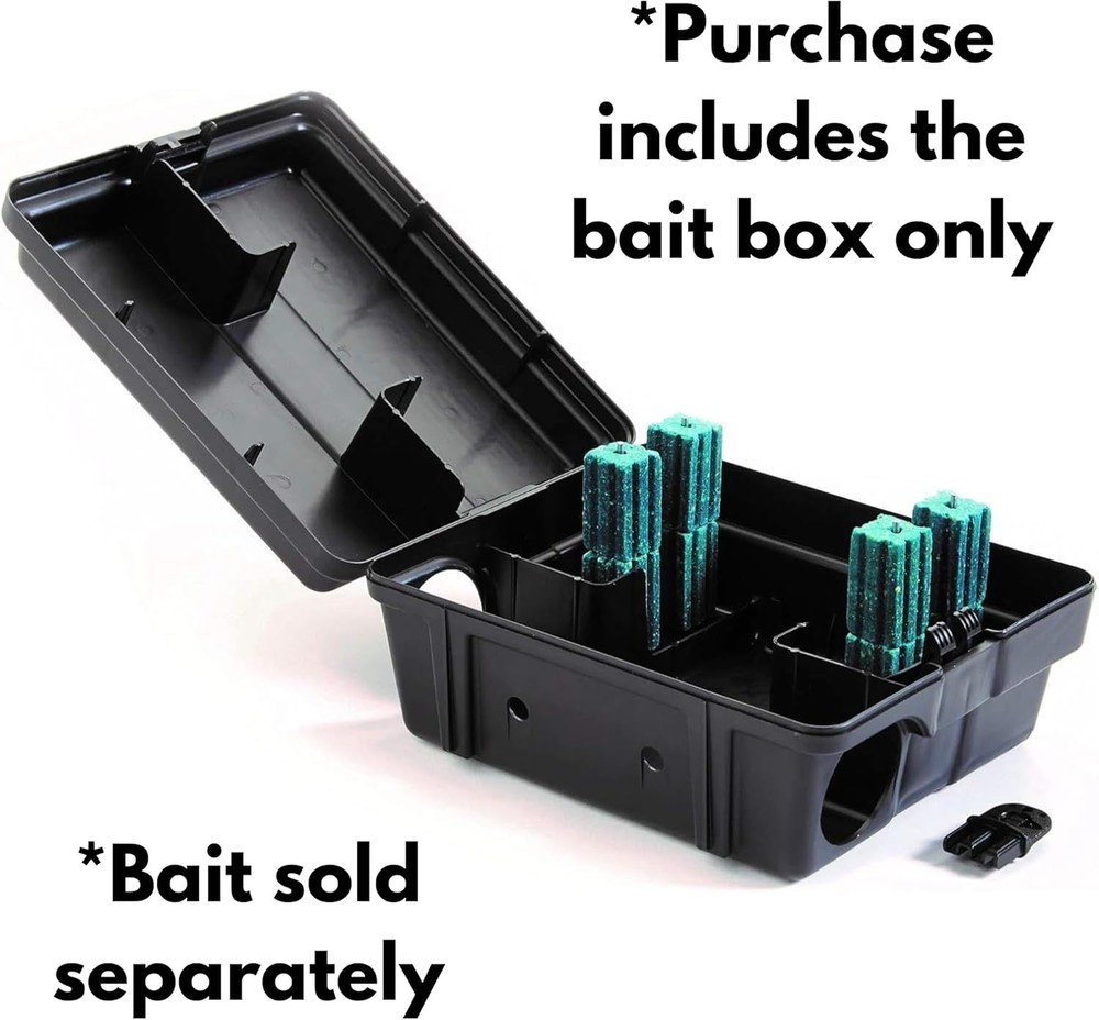 Flexible Configuration Outpost Rat Bait Station - Vertical or Horizontal Use