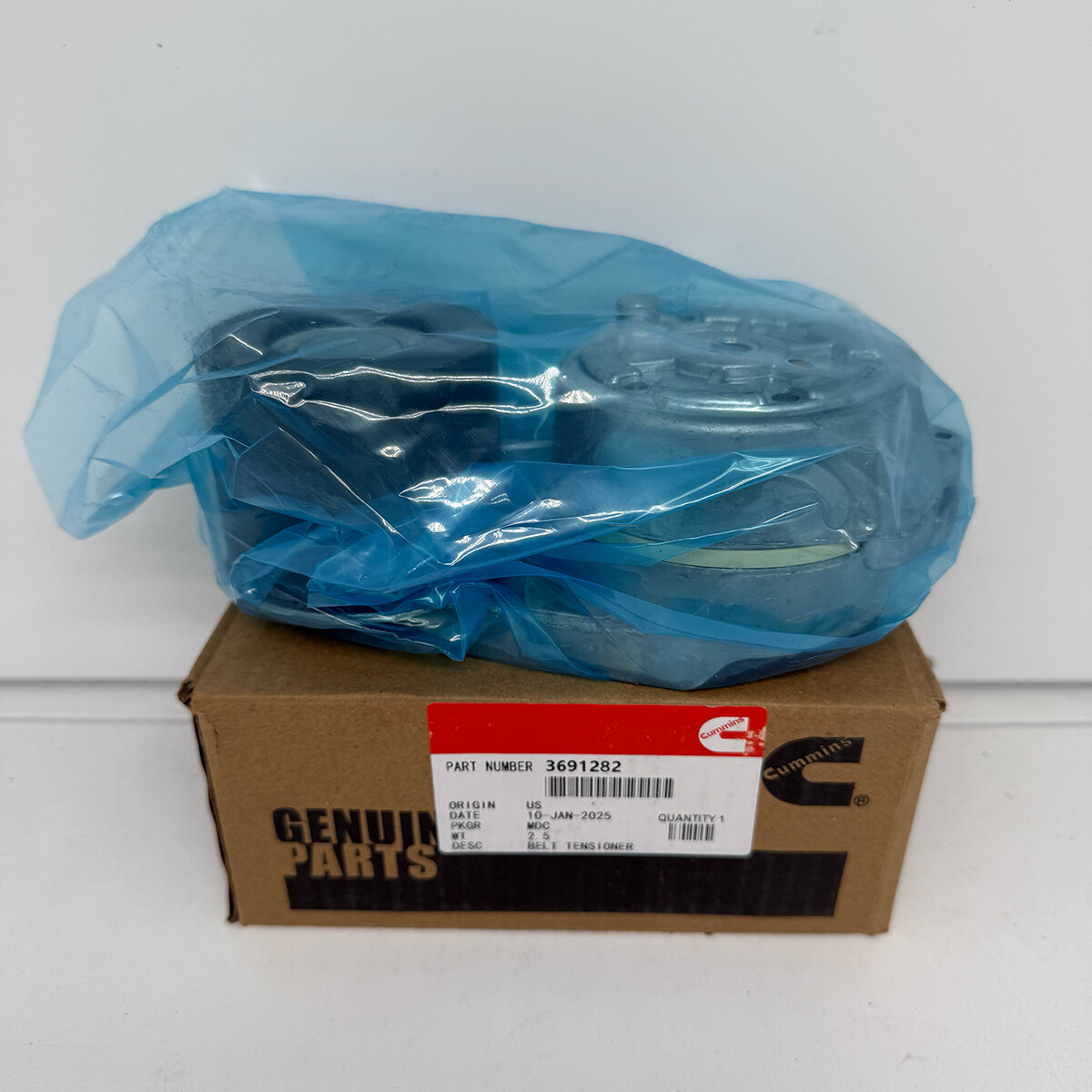 Cummins 3691282 Belt Tensioner for 15L pulley idler ISX 3682946 4299051 2871292