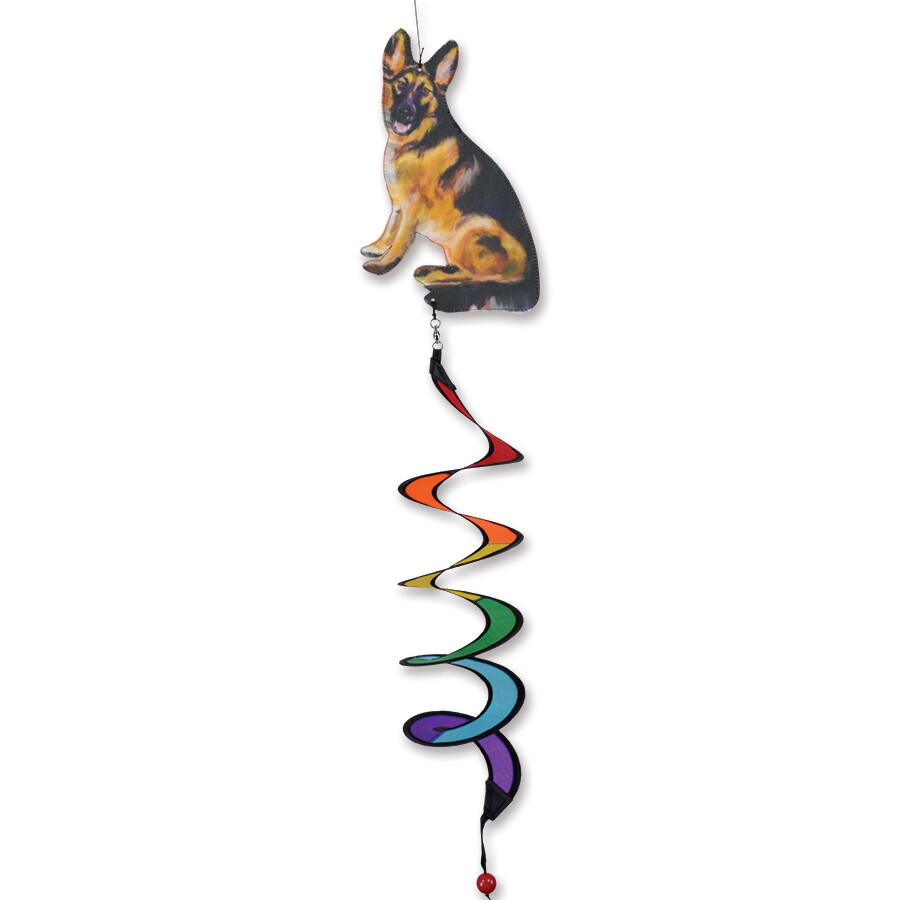German Shepherd Garden Wind Twister