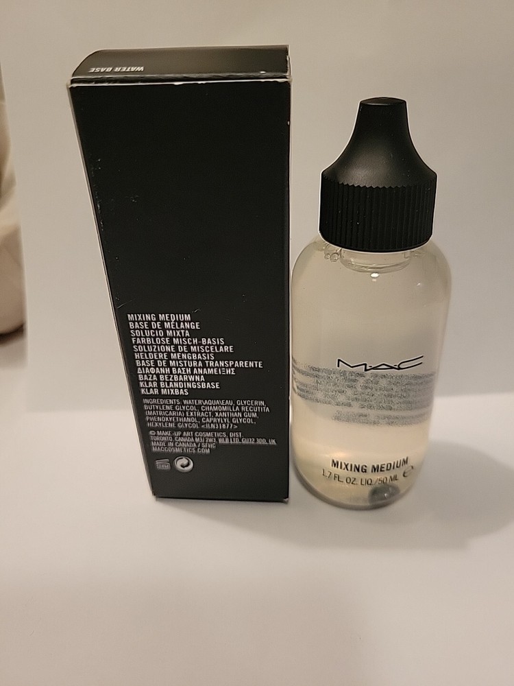 MAC MIXING MEDIUM WATER BASE 1.7 Oz New Authentic with Box Full Size