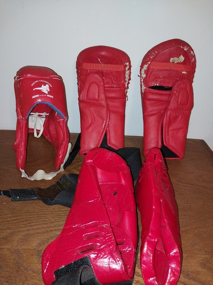 Young Champions Karate Youth Sparing Gear Size Medium