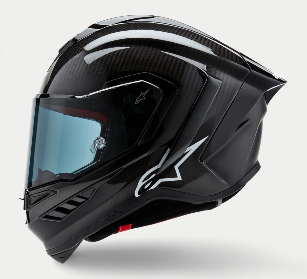 Alpinestars Supertech R10 Solid Helmet, Carbon Shell, CE-Certified Large