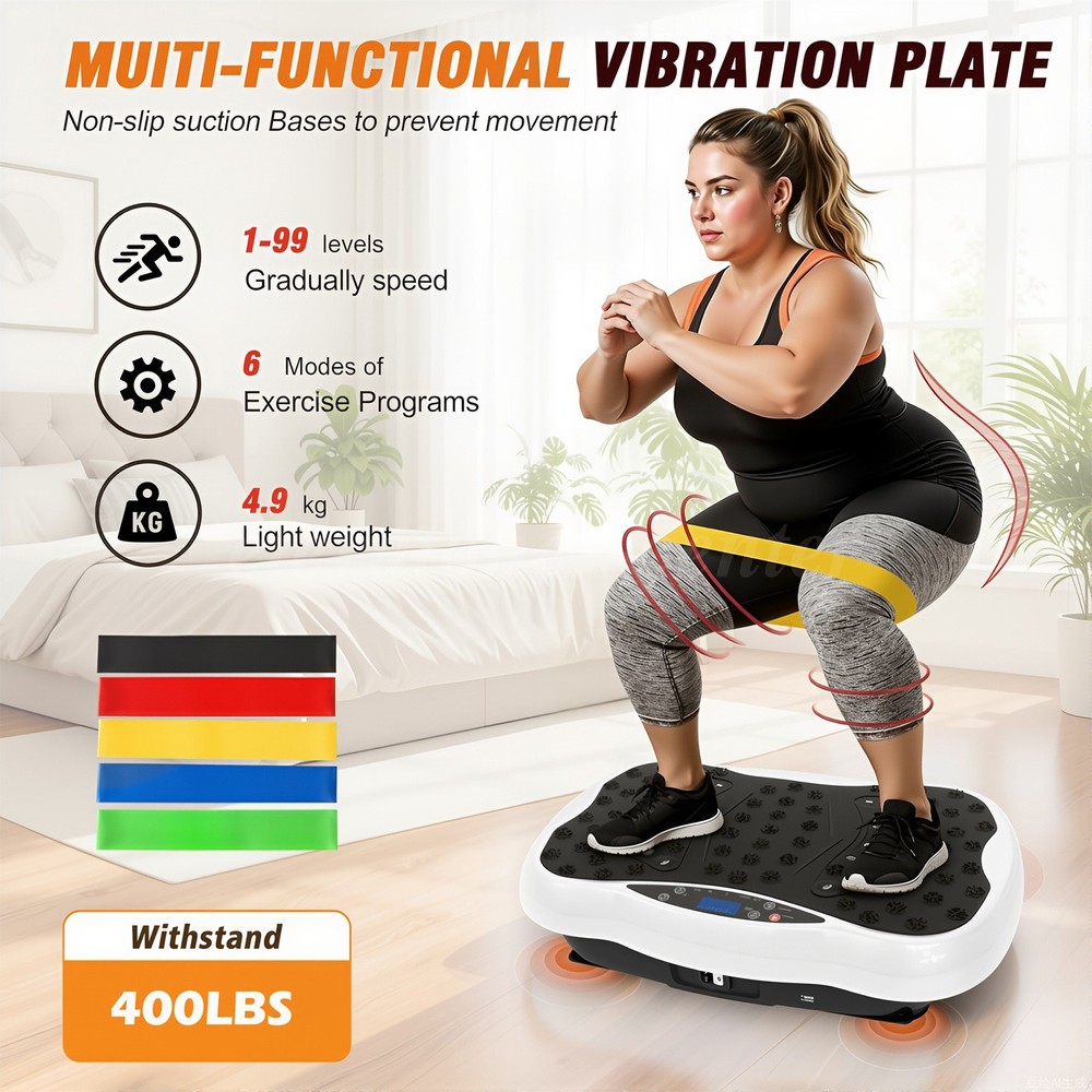 Vibration Plate Exercise Machine
