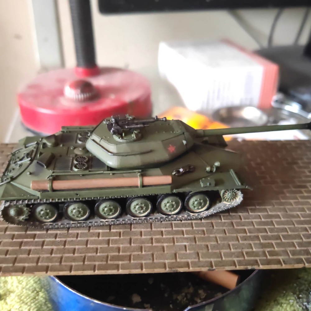 Handpainted 1/72 Soviet Union 252U Tank Finished Model