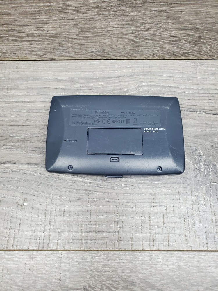 Franklin Webster MWD-460A