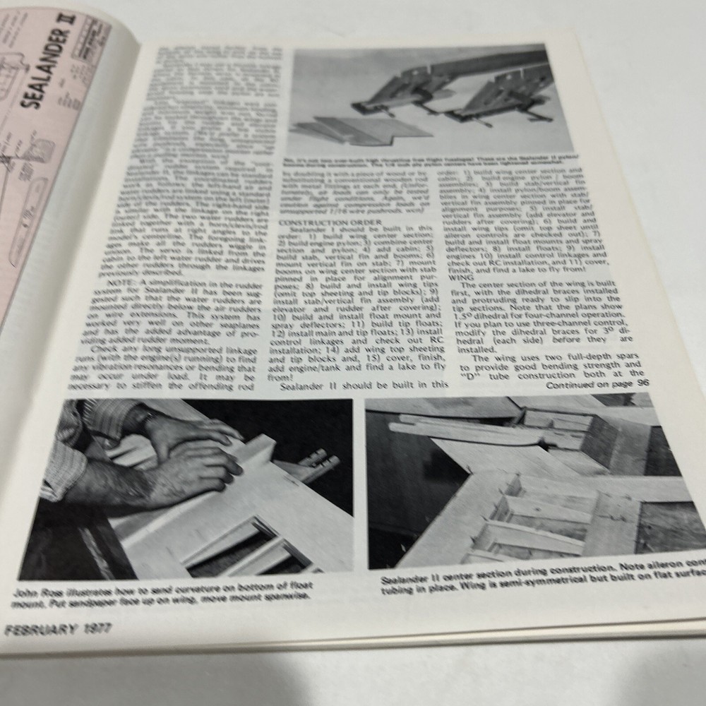 Vintage Model Builder Magazine February 1977
