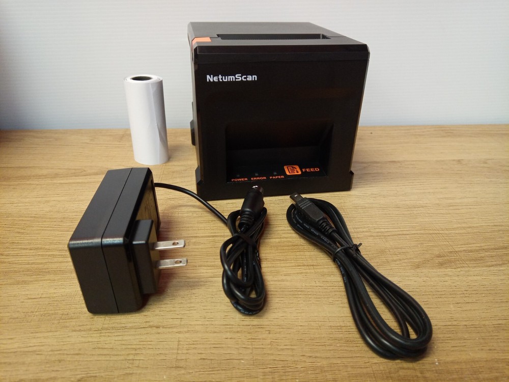 NetumScan Thermal Receipt Printer Model NS8360L with Auto Cutter
