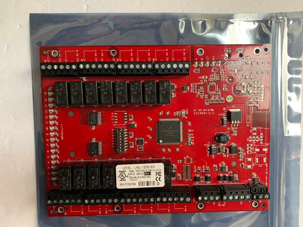 LENEL LNL-1200-S3 Series 3 Output Control Module Board