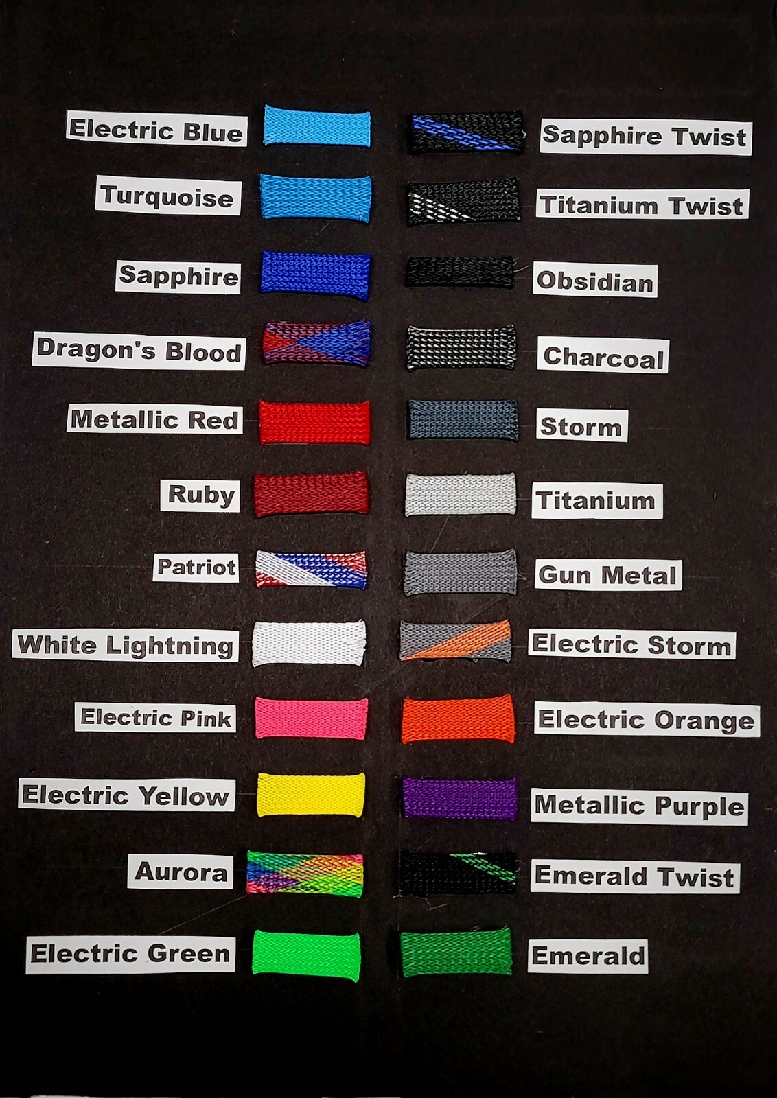 Braided PET Expandable Sleeving Cable Wire organizer protector sheathing