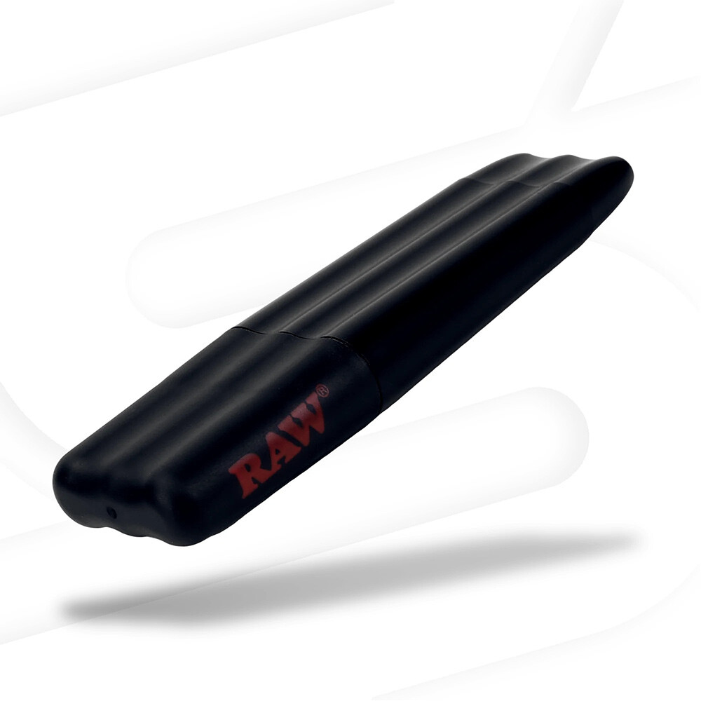 1x Raw rolling papers Three tree Cone Case Pocket size Eco Friendly Plastic Gift