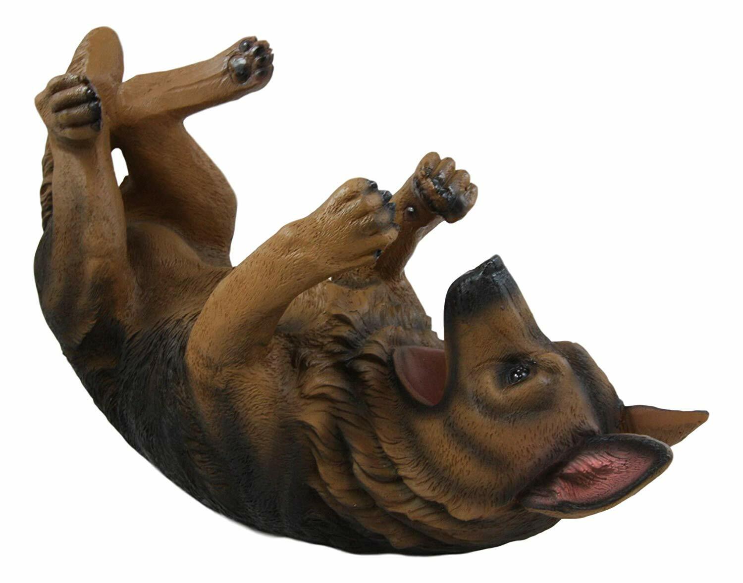 Ebros Lifelike Purebreed Pedigree Canine German Shepherd Dog Wine Bottle Holder