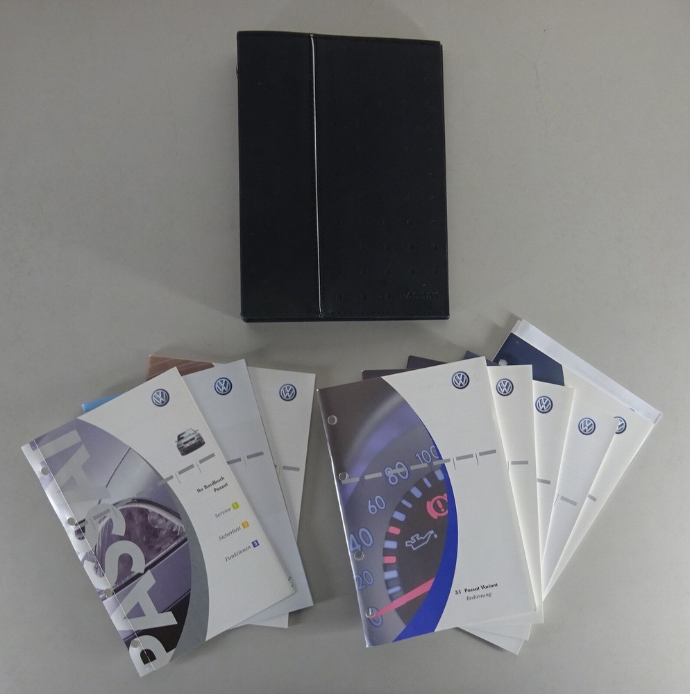 Board folder + operating instructions VW Passat B5 3GP sedan status 05/2004