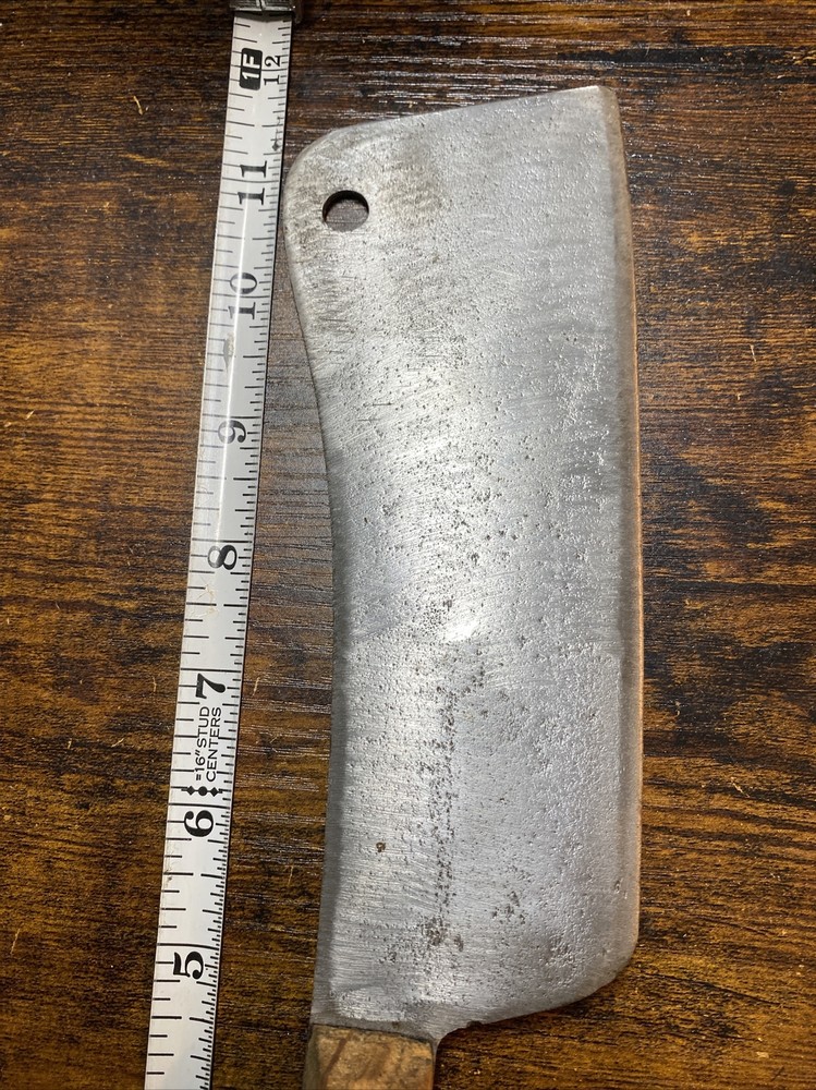 Meat Cleaver-12” long- 7” Blade