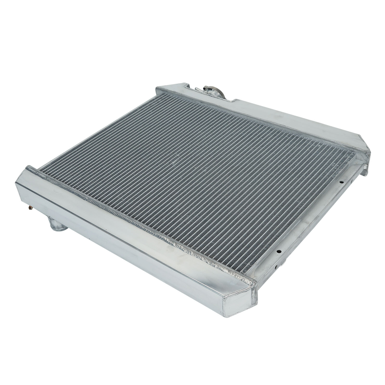 3-Row Radiator +Shroud Fan Relay Kit For 1963-66 Chevy C/K C10/C20/C30 Pickup V8