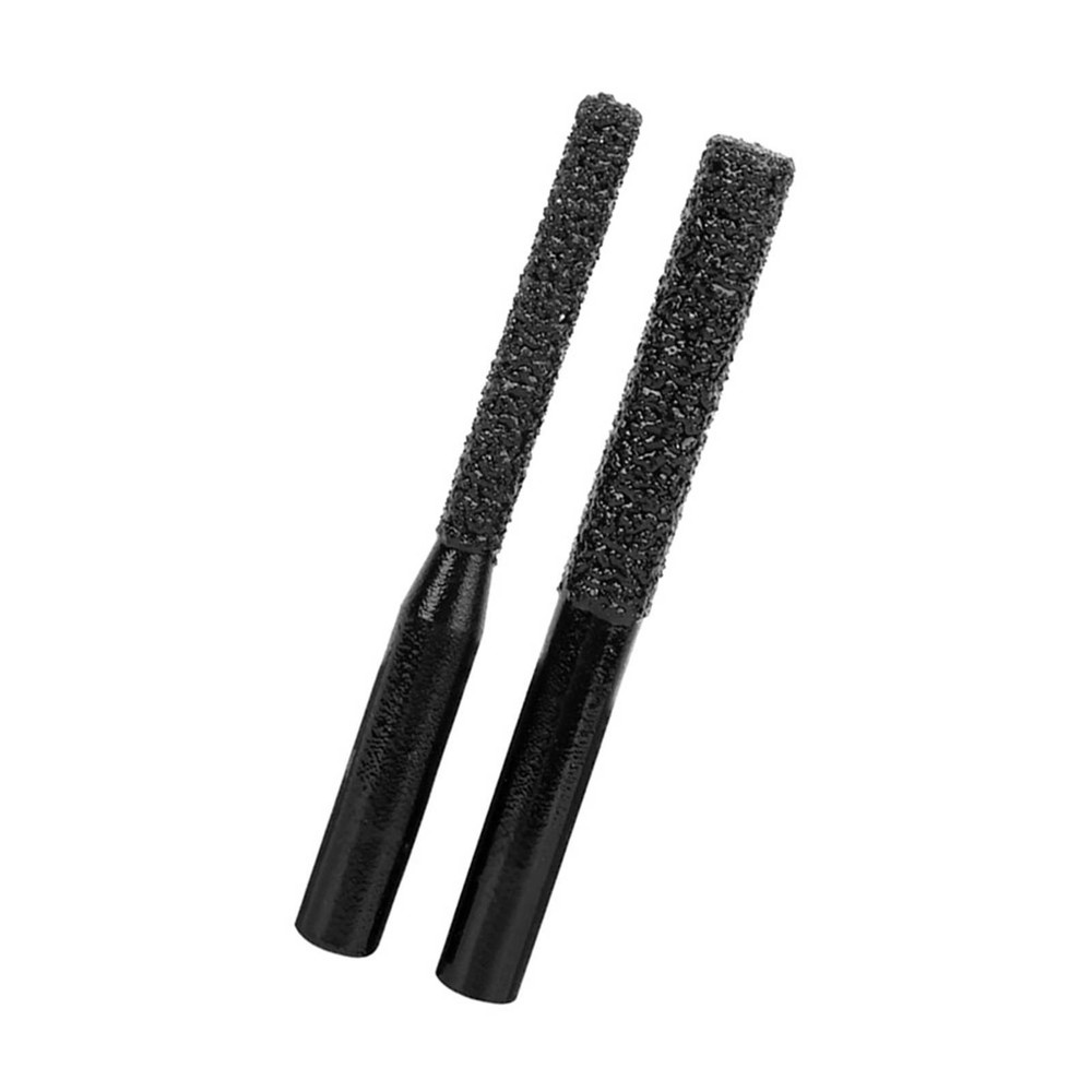 2x Router Bits Black Brazed For Quartz Stone Marble Seam Knife
