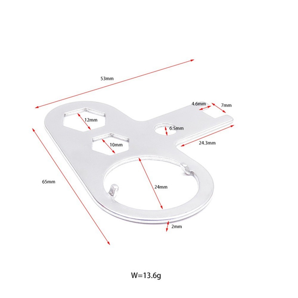 Valve Removal Tool Tank K-shape Equipment Diving Accessories Multi-functional