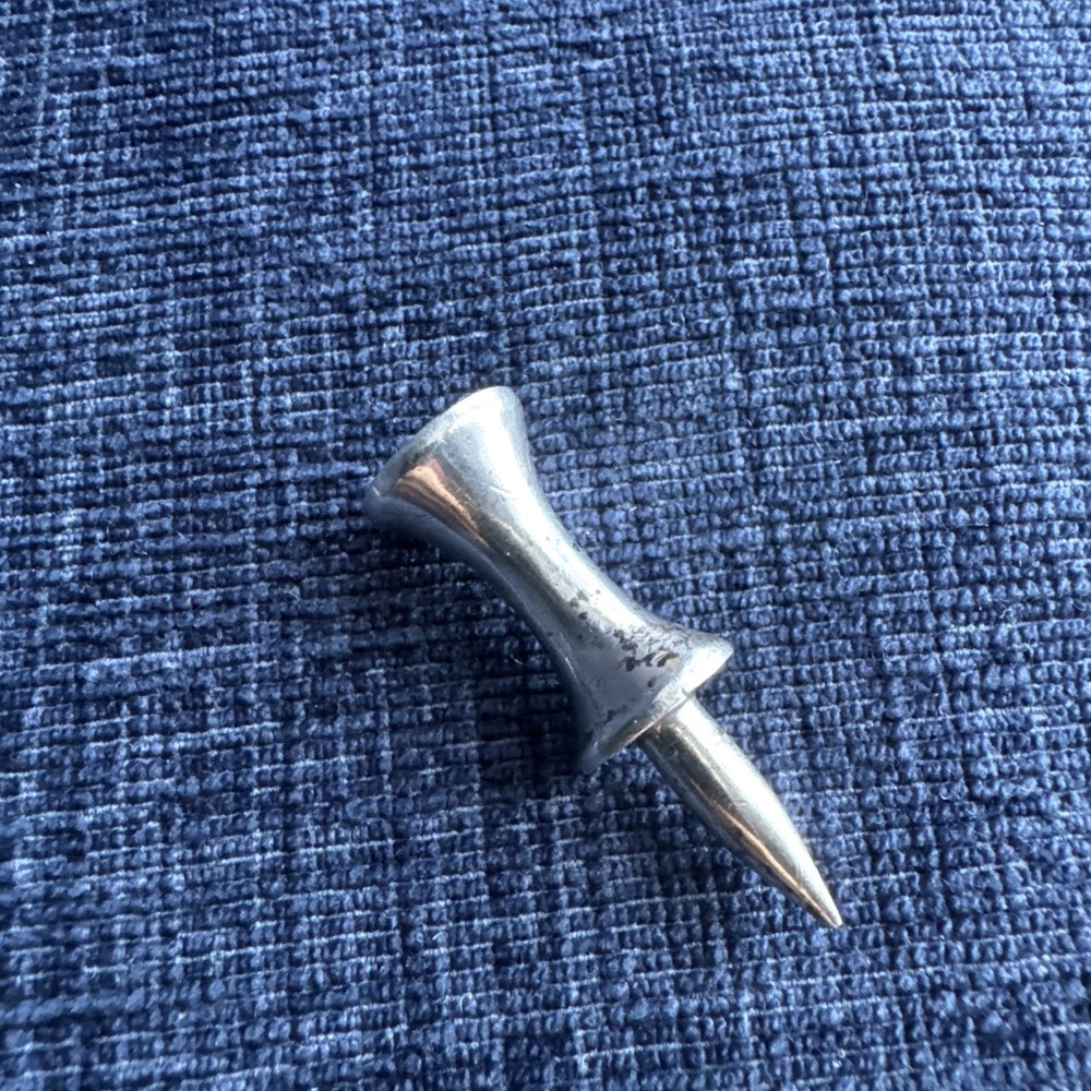 vintage sterling silver golf tee