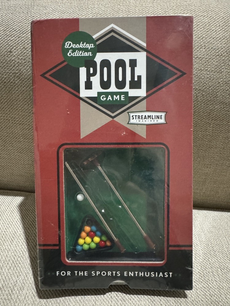 Mini Desktop Pool Game - Desktop Edition  - Streamline Imagined