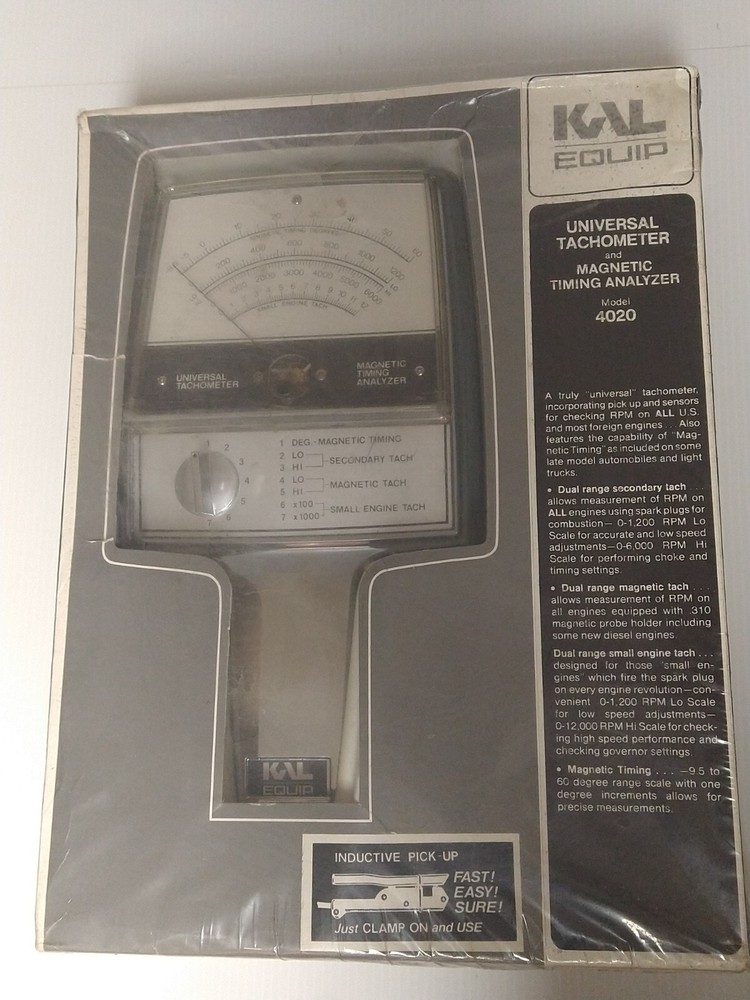 Kal Equipment Magnetic Timming Analyzer MODEL 4020