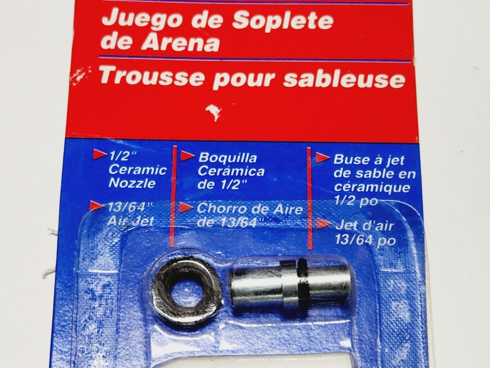 Devilbiss AC170 Ceramic Sandblast Nozzle & Air Jet Kit 2PK
