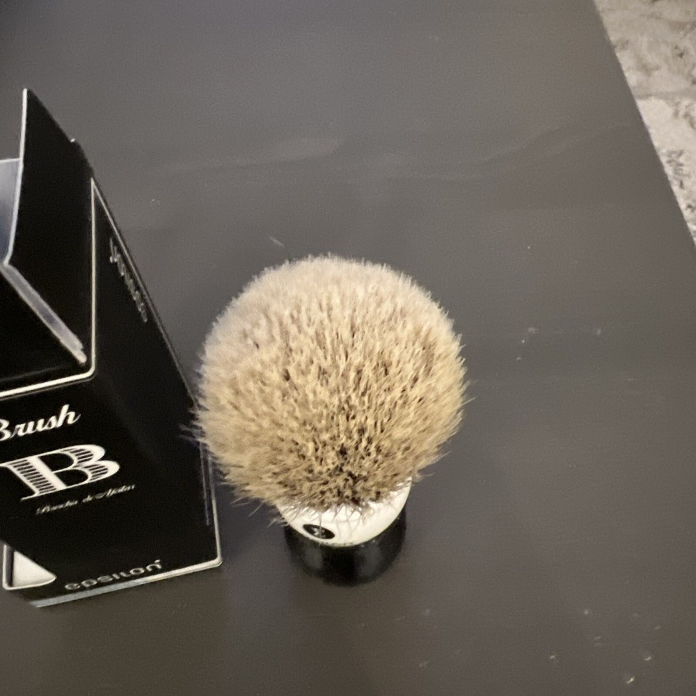 Epsilon Badger Shave Brush, Made In Spain