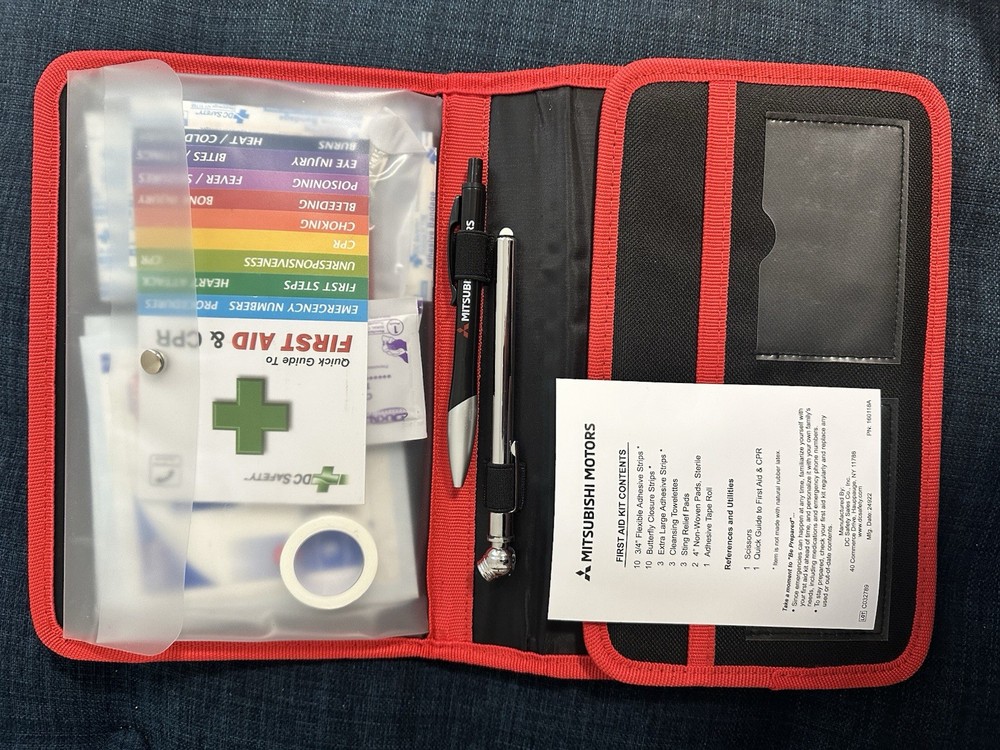 First Aid Kit Mitsubishi . New With Small Defect