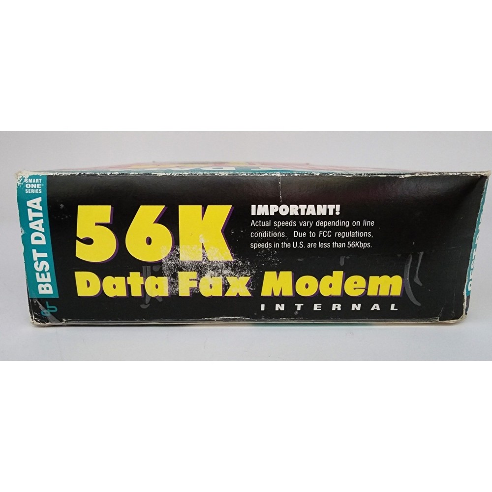 Best Data 56K Data Fax Internal Modem - Smart One Series - Model 56SF Sealed