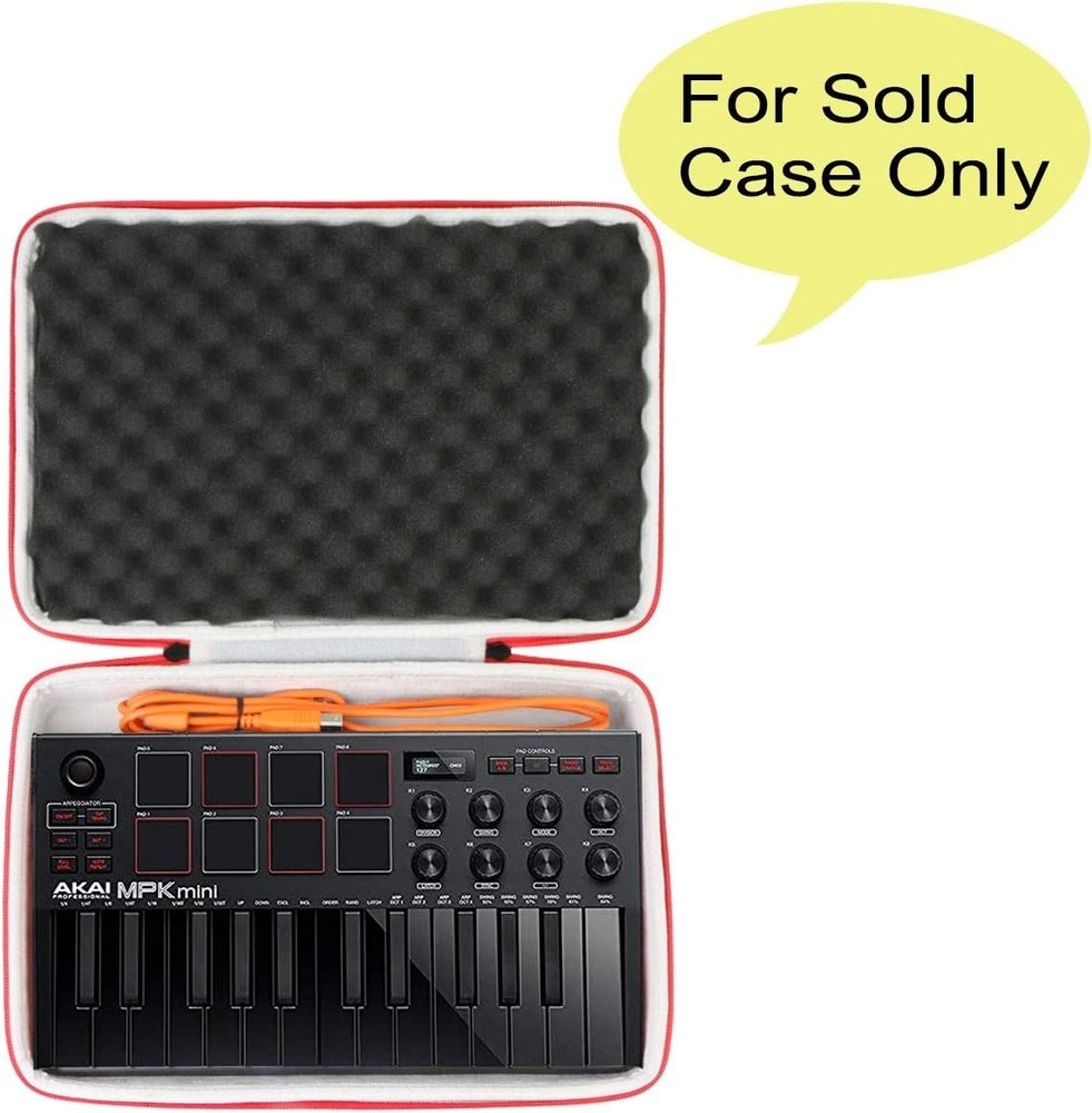 Protective Hard Case for AKAI MPK Mini MK3/Play MK3 - Ergonomic & Spacious