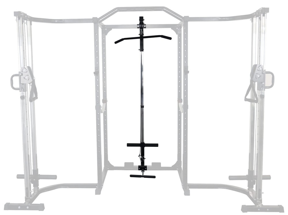 Multi-Function Adjustable Power Cage with J-Hooks, Safety Straps and Optional...