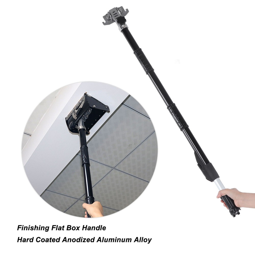 Adjustable Anodized Aluminum Flat Box Handle For Wall Painting