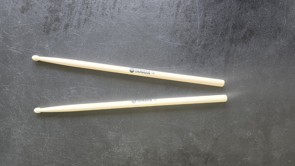 7A Walnut Drumsticks – One Pair for Drum Kit