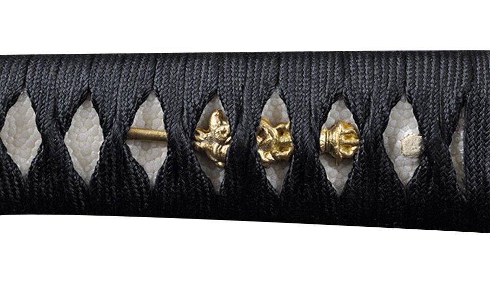 Handmade Sword - Functional Long Handle Samurai Katana Sword, Sharp 1080 Carbon