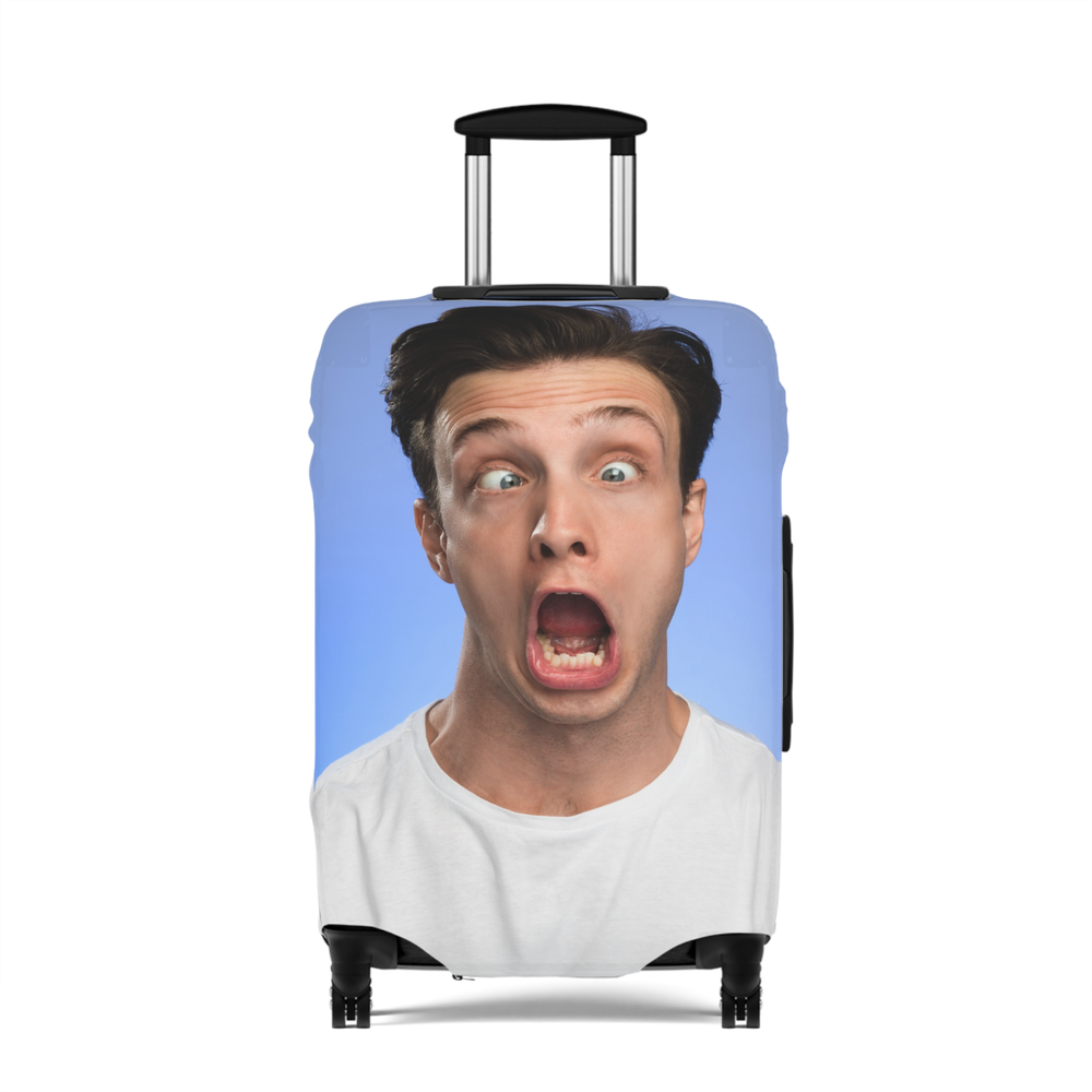 Custom Funny Personalized Photo Luggage Cover