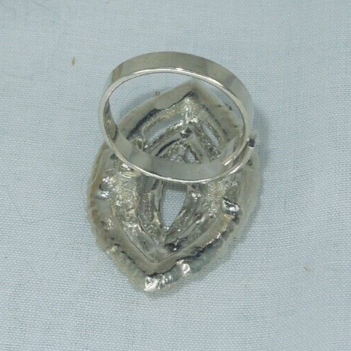 2 Ring Blanks Settings Cabochon Adjustable silver Plated Brass NEW 88V