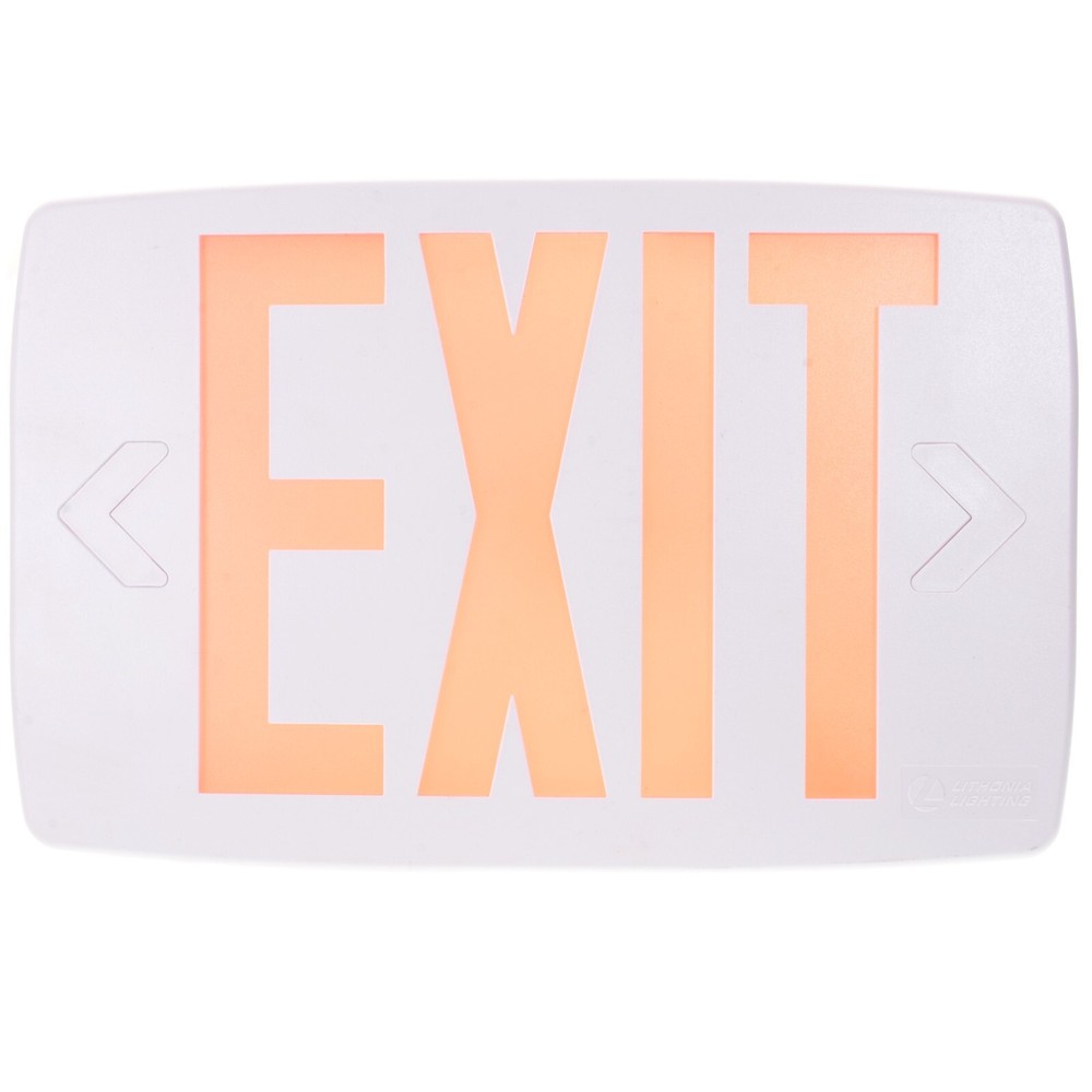 Lithonia Lighting Quantum Thermoplastic Exit Sign 142AN4 (Replacement Faceplate)