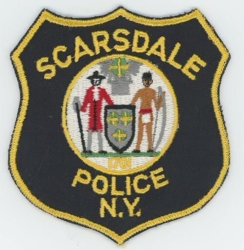 NEW YORK SCARSDALE POLICE NICE SHOULDER PATCH SHERIFF